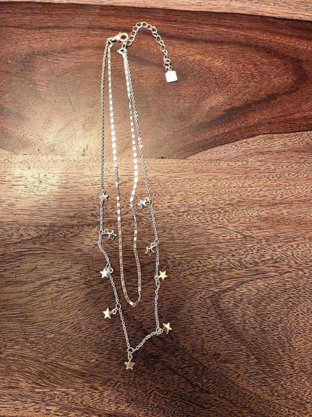 Park Lane Layered Star Charm Necklace in Gold Like New